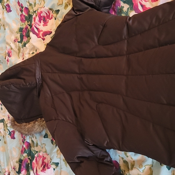 Calvin Klein 1X brown down winter coat - Picture 14 of 14
